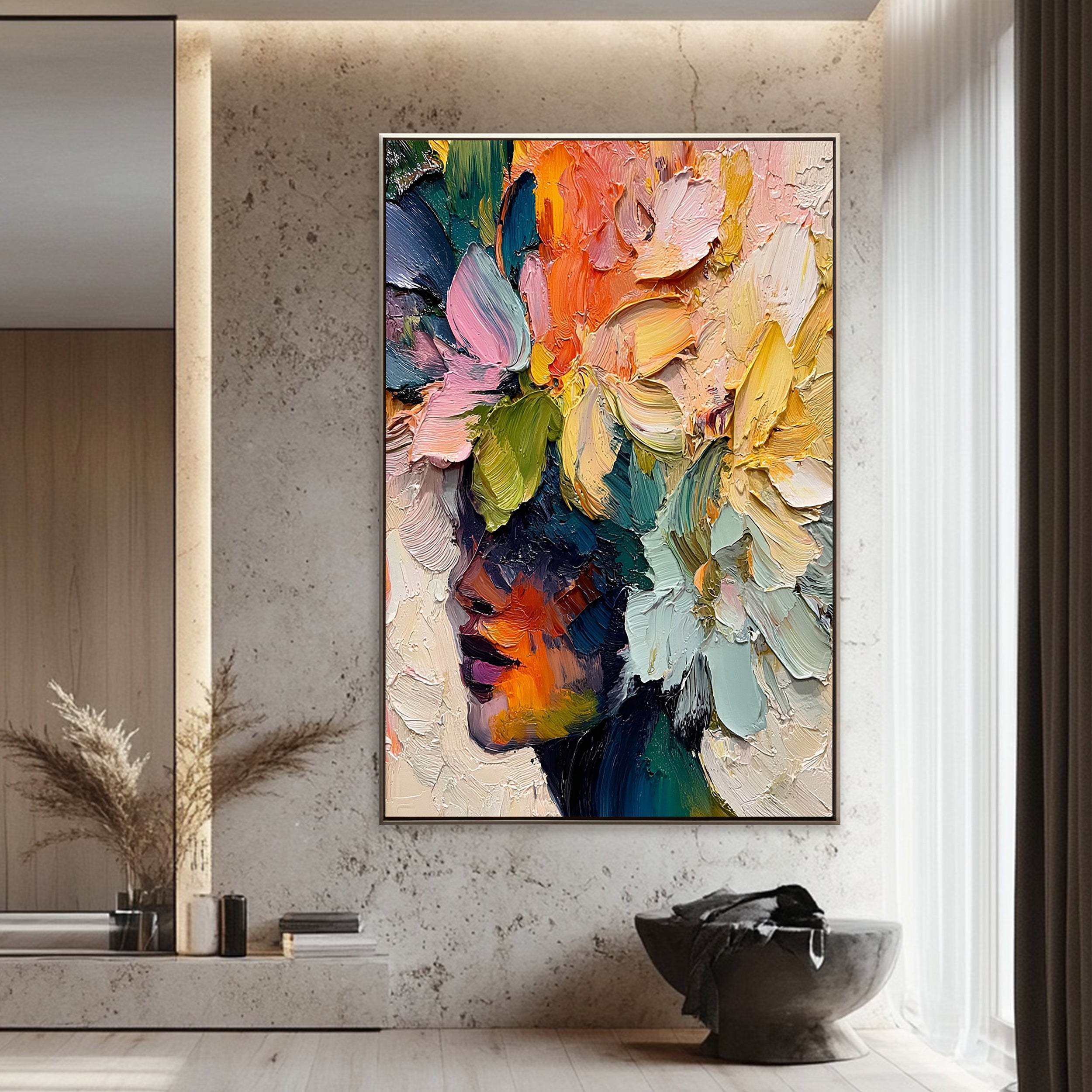 Plaster & Texture Art #QS454