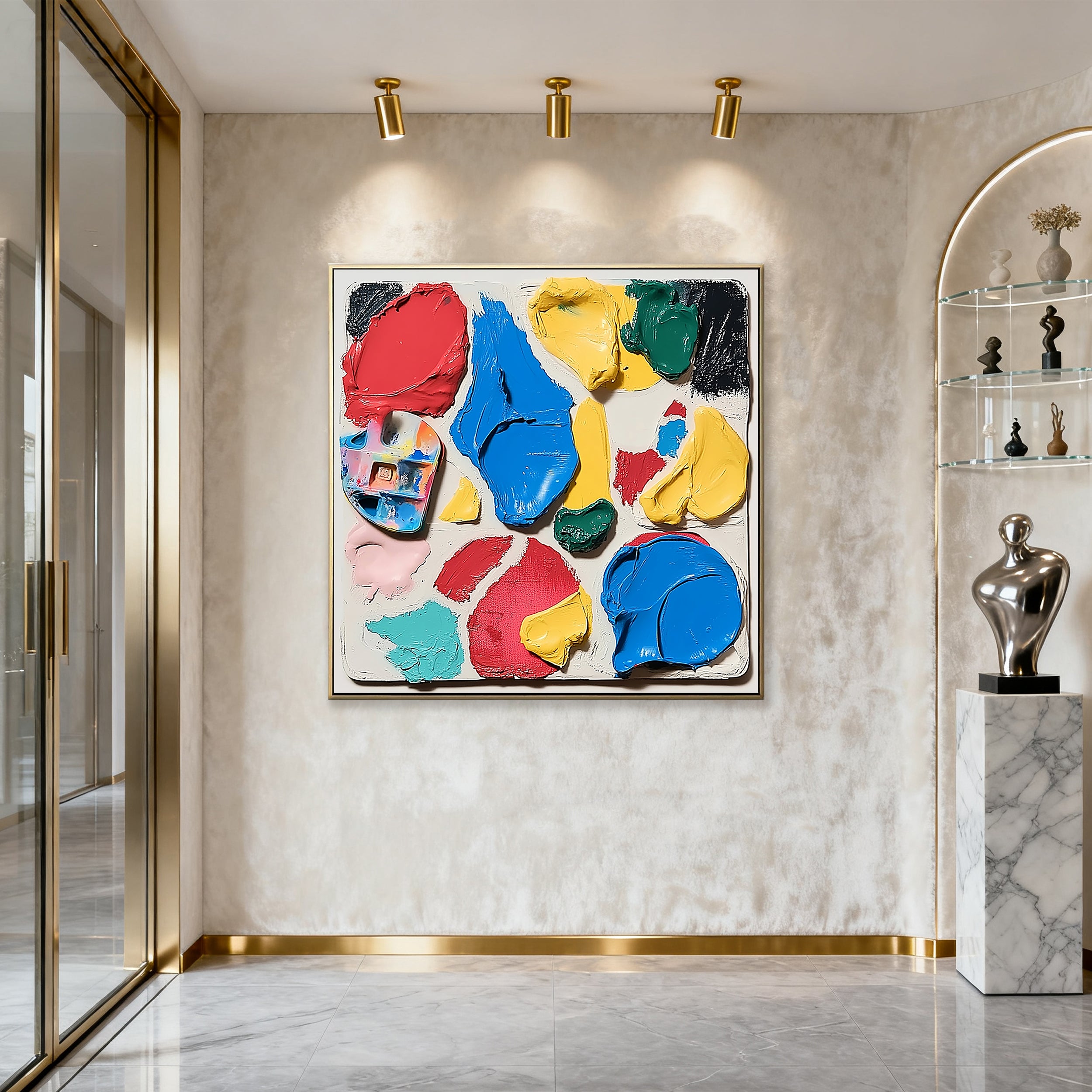 Plaster & Texture art #QS415