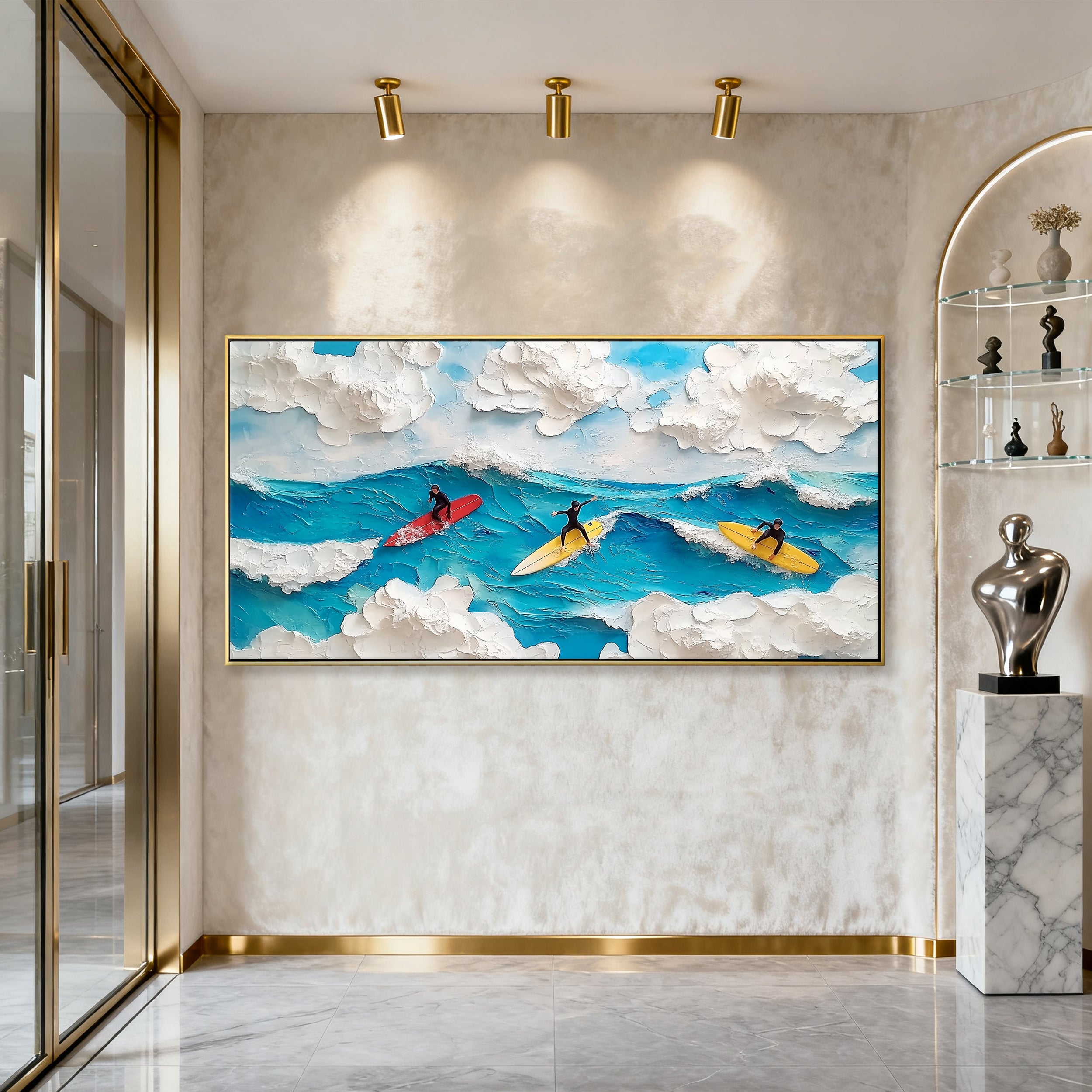 Plaster & Texture Art #QS445