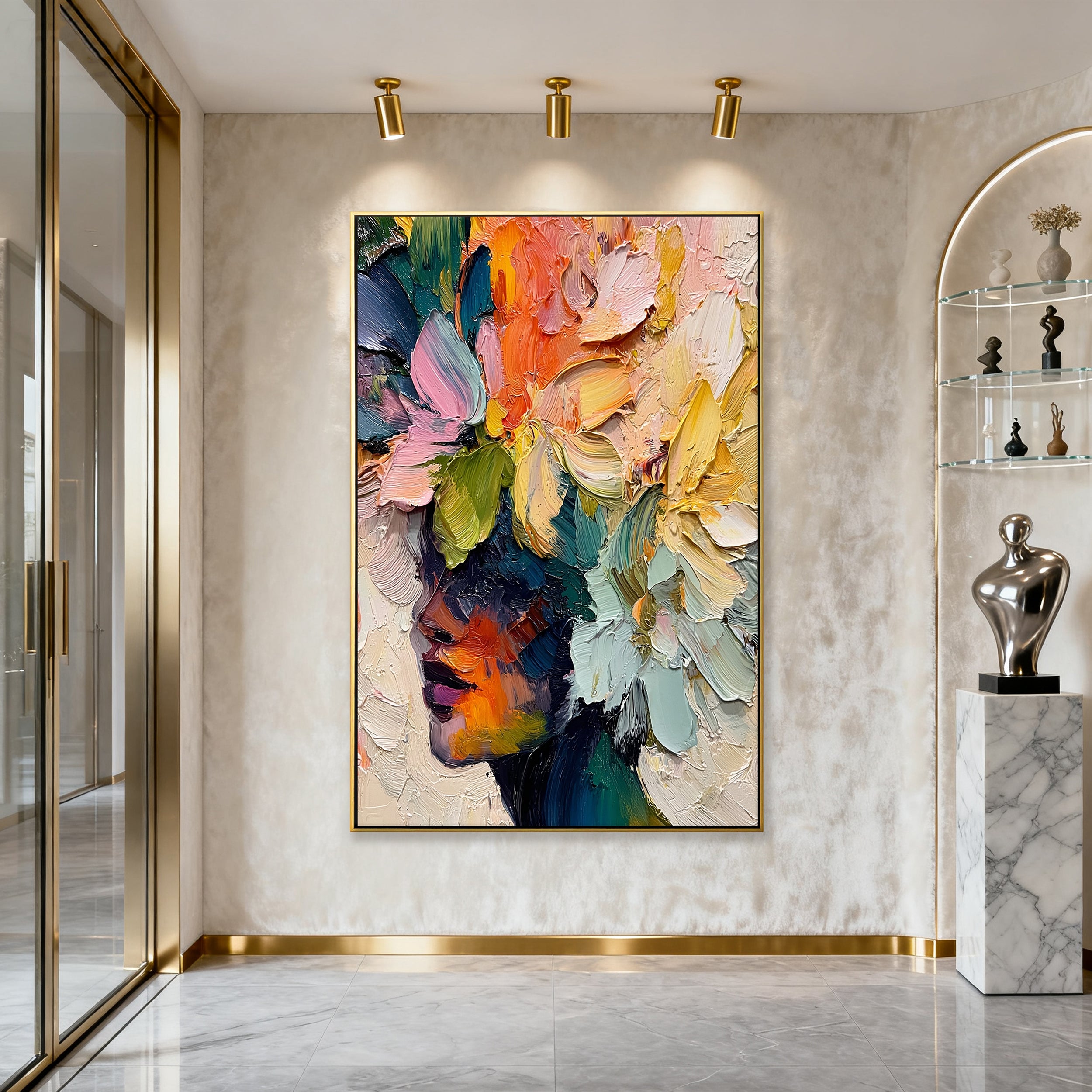 Plaster & Texture Art #QS454