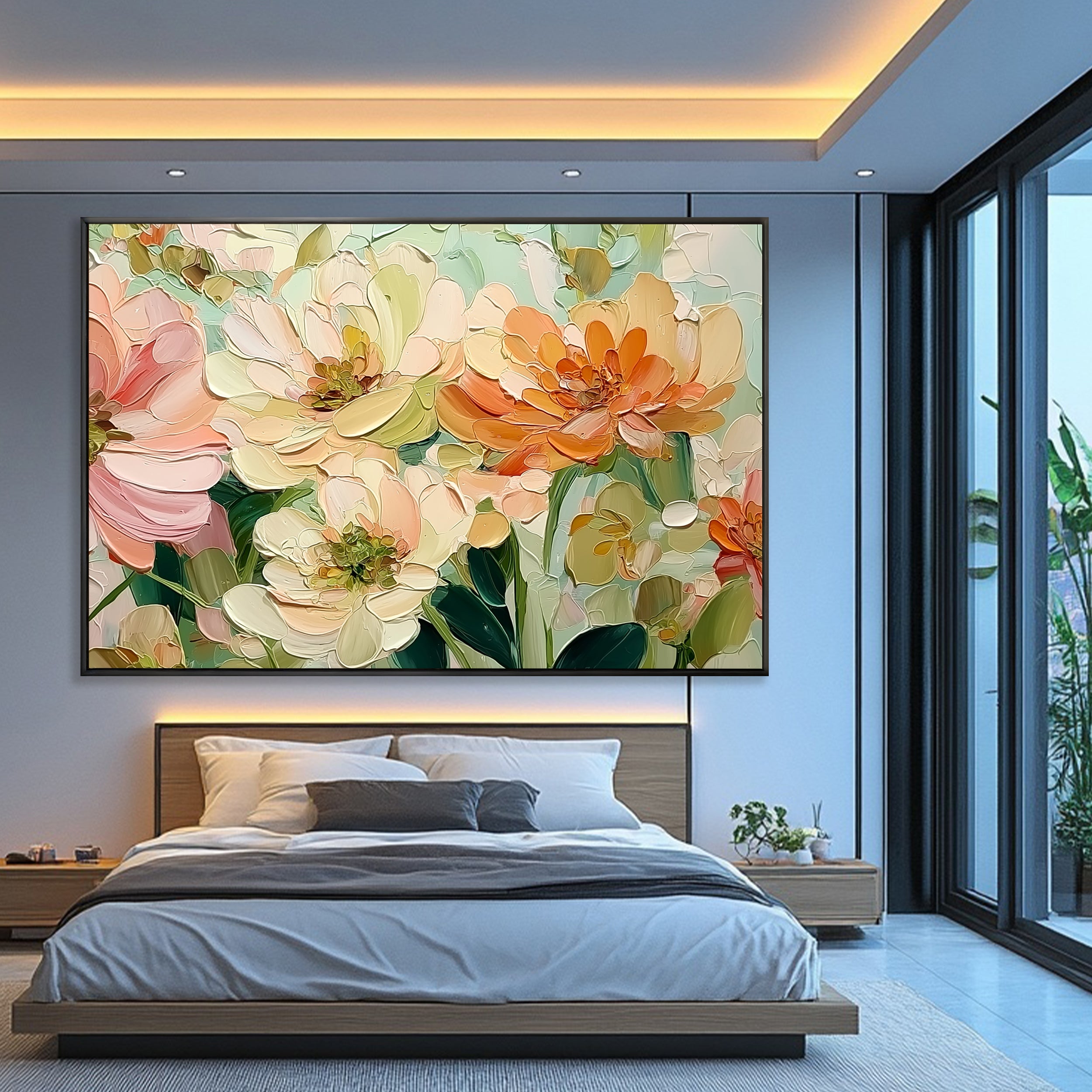 Flower & Tree Art #QS354