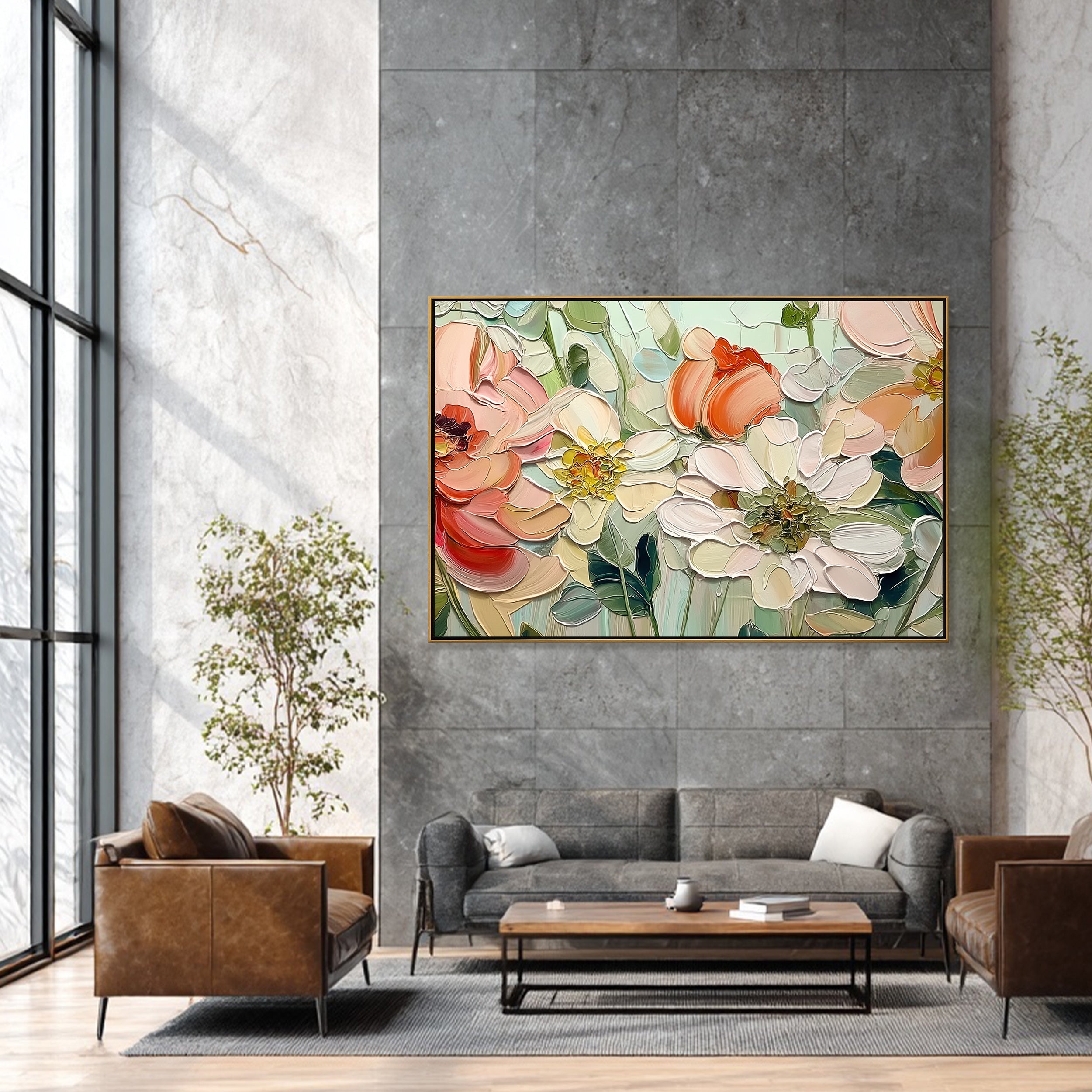 Flower & Tree Art #QS357