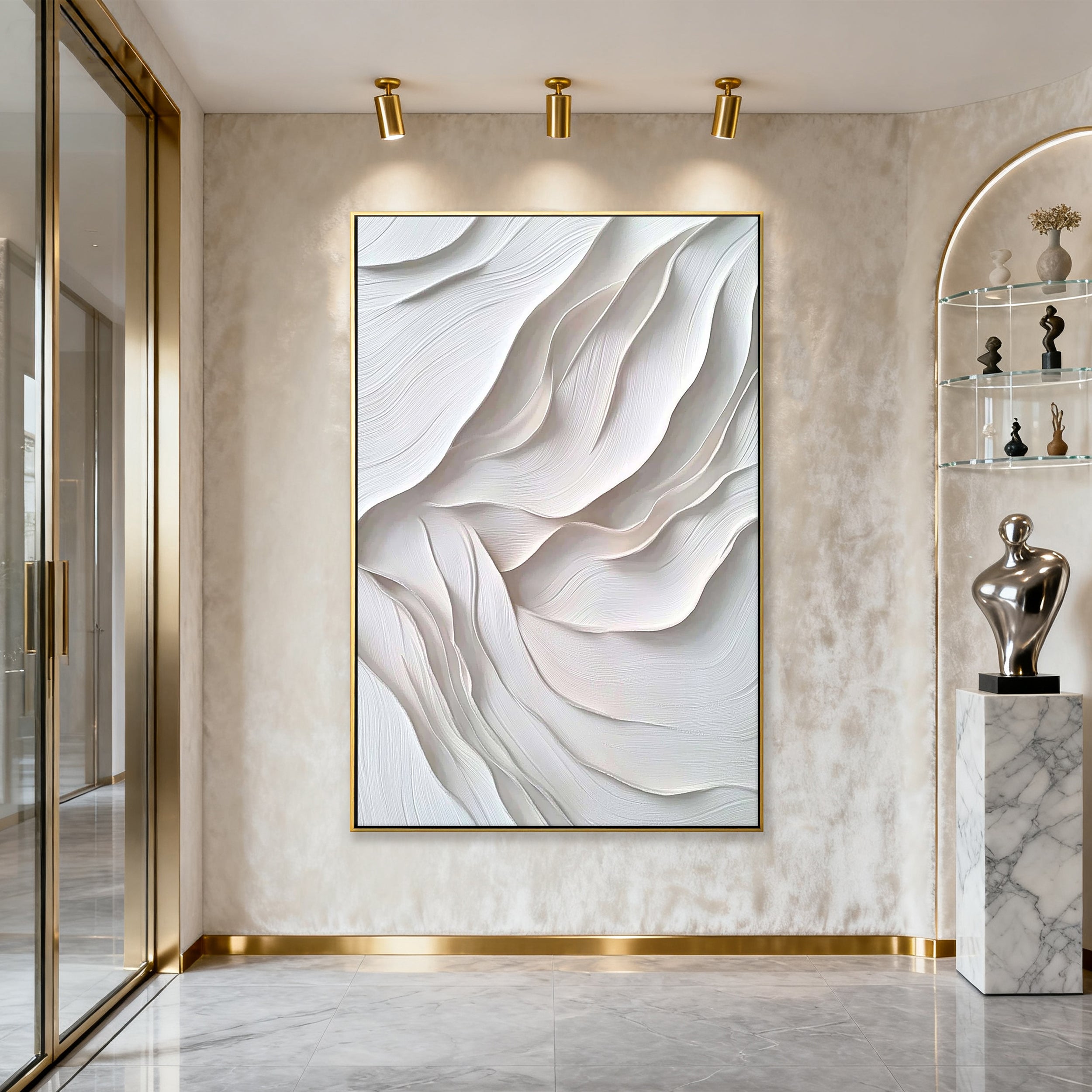 Plaster & Texture Art #QS458