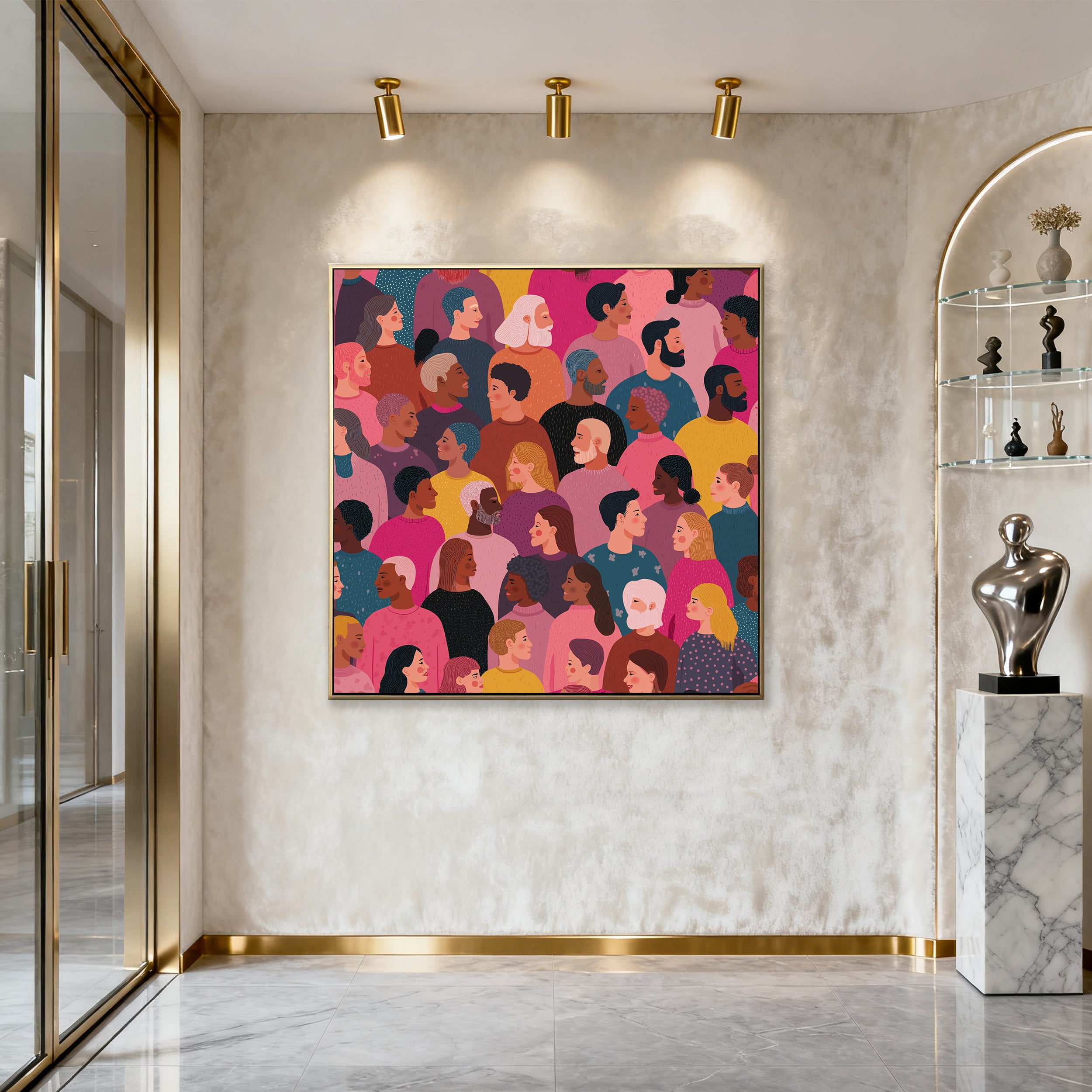 People & Portraits art #QS232