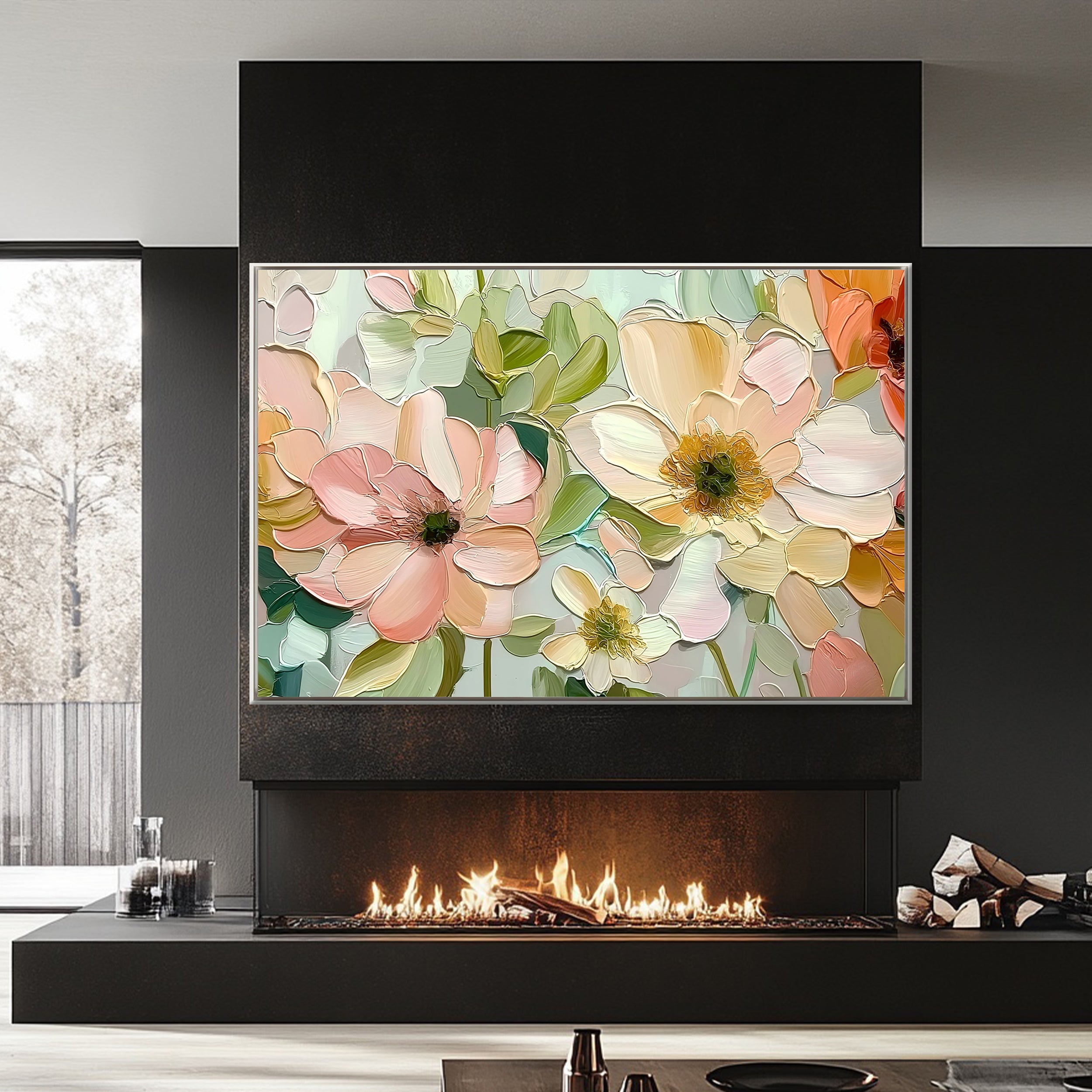 Flower & Tree Art #QS355