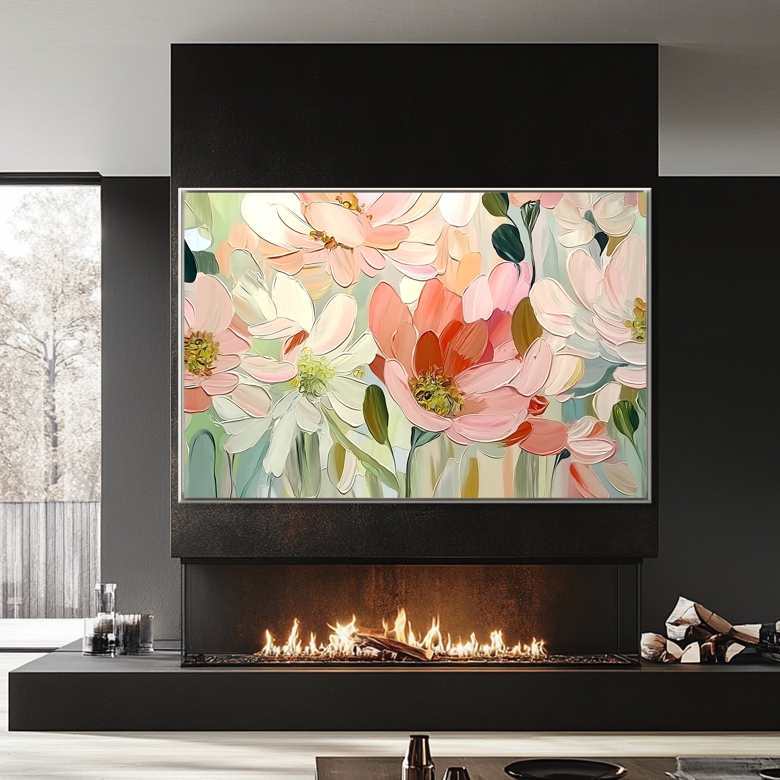 Flower & Tree Art #QS353