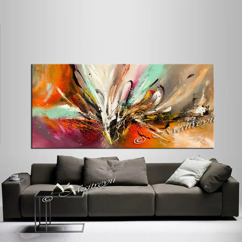Abstract Expressionism Art | Amazing Painting — Front View | Abstract Oil Painting for Home Decor