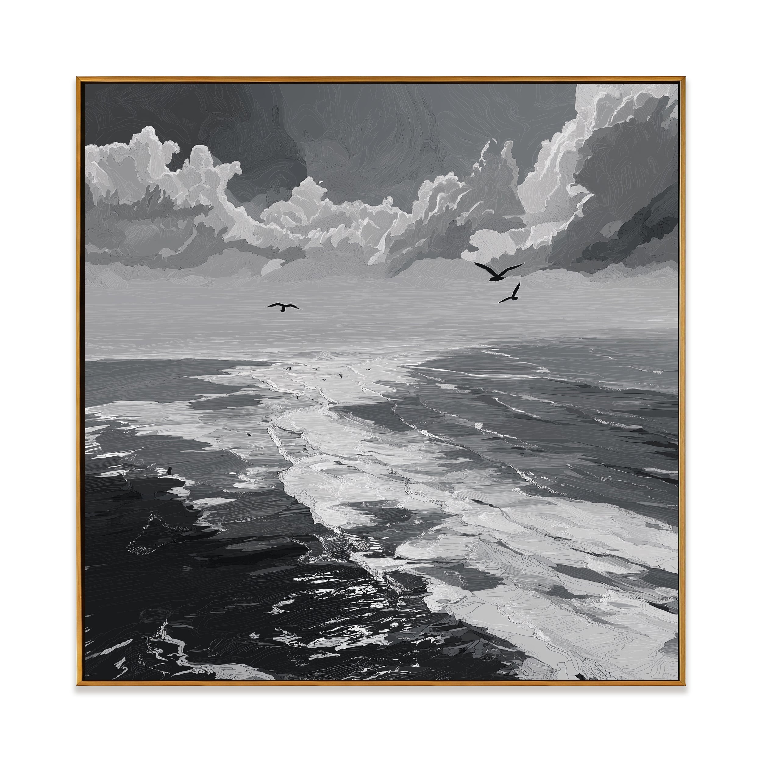 Beach & Ocean art #QS336