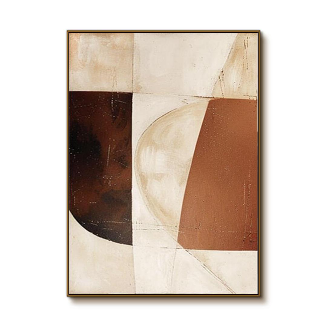 Antagonism — Front View | Abstract Oil Painting for Home Decor