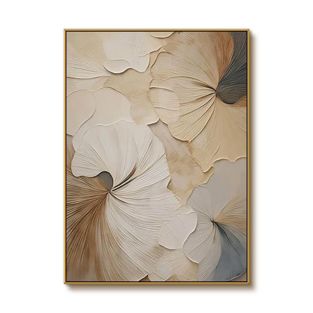 Autumn Valley — Front View | Abstract Oil Painting for Home Decor