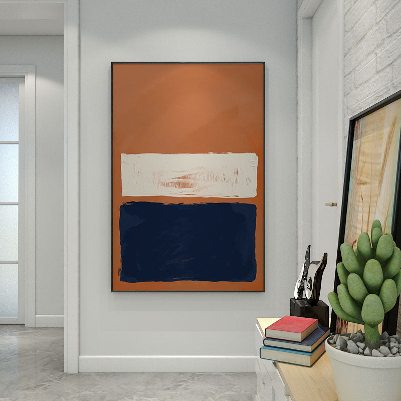 Attitude | Hand-Painted Canvas Art | QSQart — Front View | Abstract Oil Painting for Home Decor