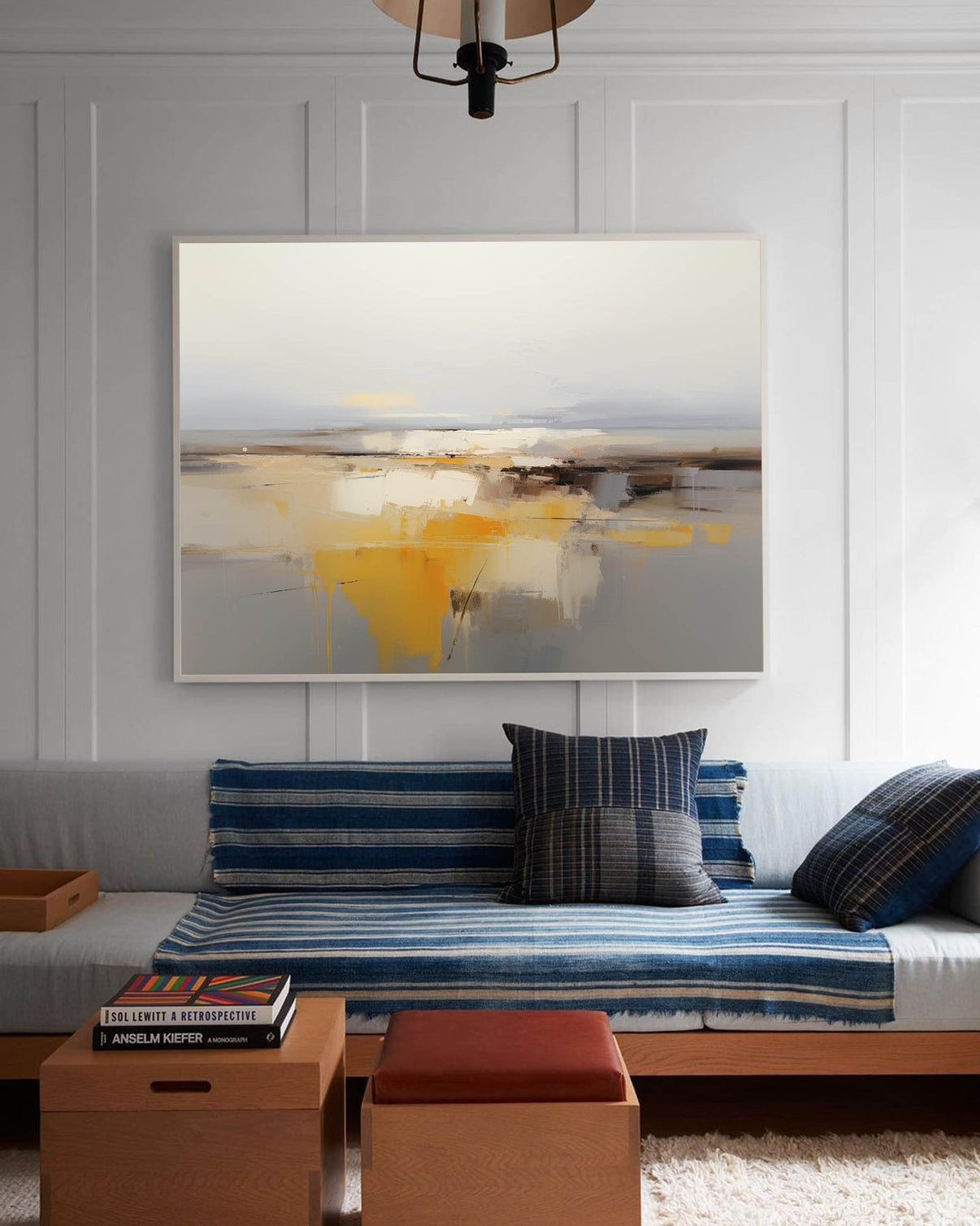 Abstract Canvas Art #AB059 | Abstract Canvas Wall Art | QSQart — Front View | Abstract Oil Painting for Home Decor