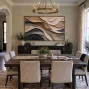 "Deep Soft Fold Relief" - Modern Heavy Impasto Abstract Textured Artwork | White & Grey Palette Knife Painting | Luxury Horizontal Wall Art #Q 469